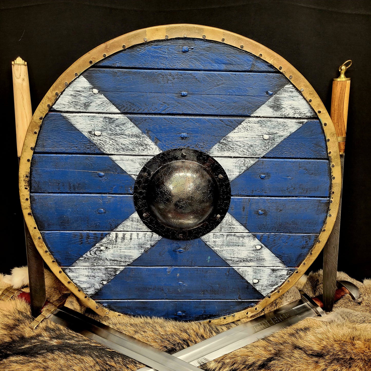 Scottish Flag Shield