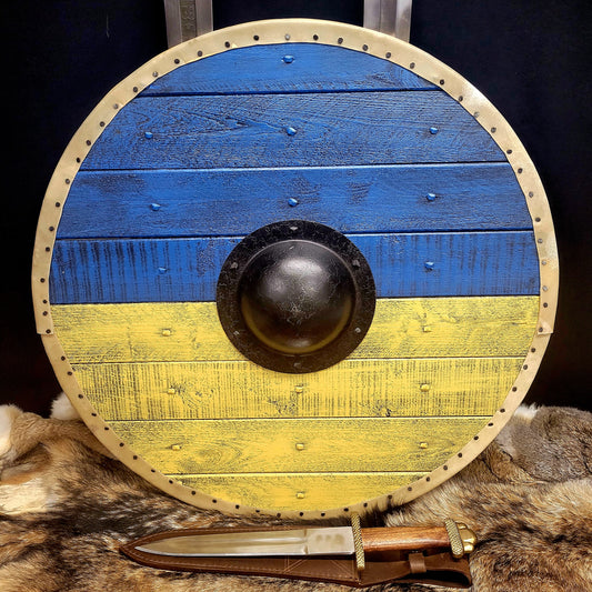 Ukrainian Flag Shield
