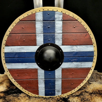 Norwegian Flag Shield