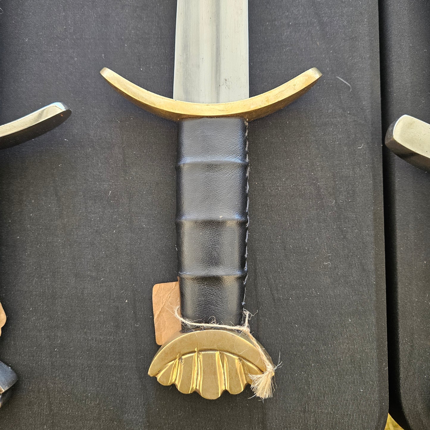 Gold Lobed Viking Sword