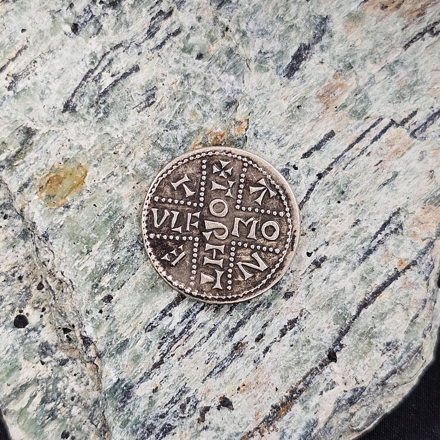 9th Century King Aethelwulf of Wessex Coin Replica
