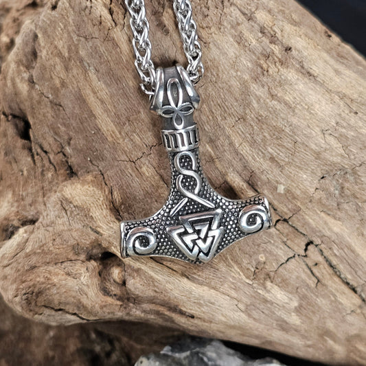 Mjolnir with Celtic Cross