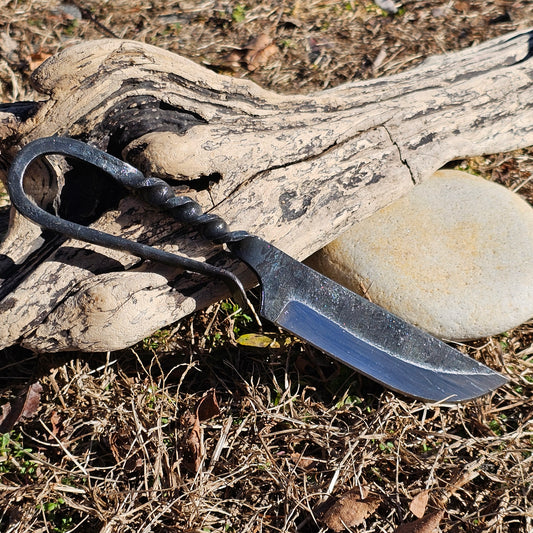 Rustic Forged Knife