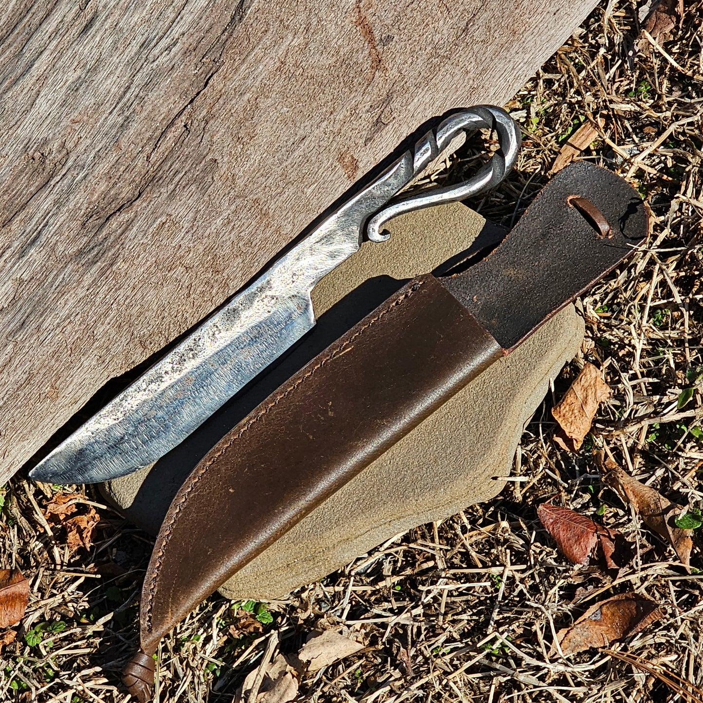 Forged Knife with Sheath
