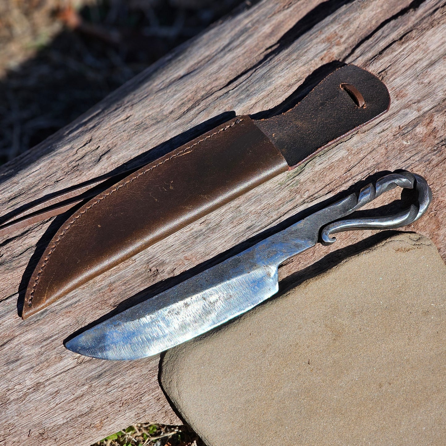 Forged Knife with Sheath